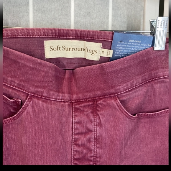 🆕 Soft Surroundings | The Ultimate Relaxed Straight Leg Jeans Size XS 2-4 - Picture 3 of 6